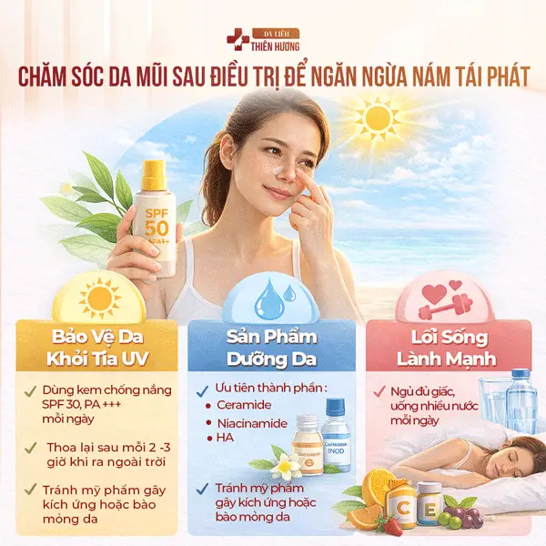 Nám Da Vùng Mũi: Nguyên Nhân, Dấu Hiệu & Cách Điều Trị