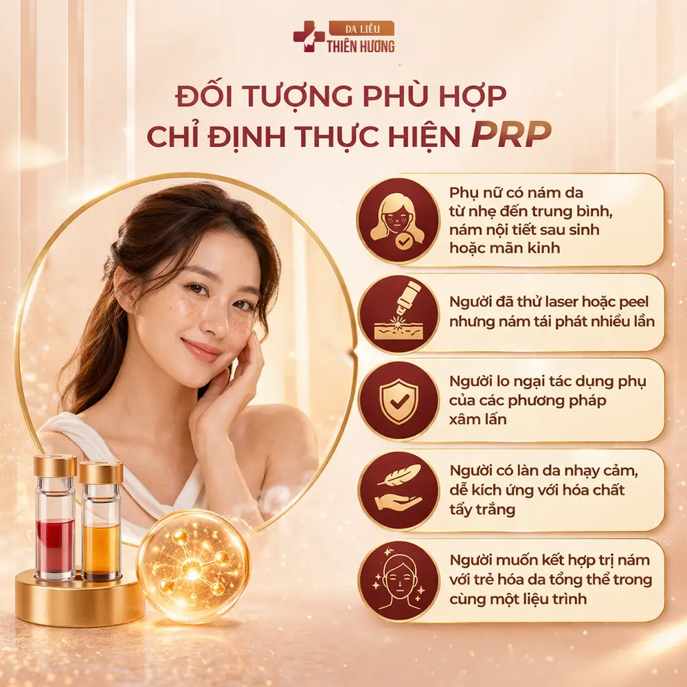 Trị Nám Bằng PRP: Hiệu Quả, Chi Phí & Quy Trình Thực Hiện