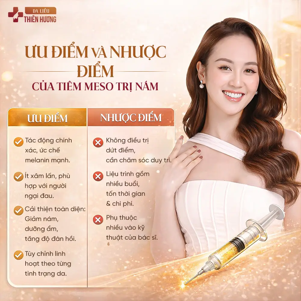 Tiêm Meso Trị Nám: Hiệu Quả, Ai Phù Hợp & Khi Nào Nên Làm?