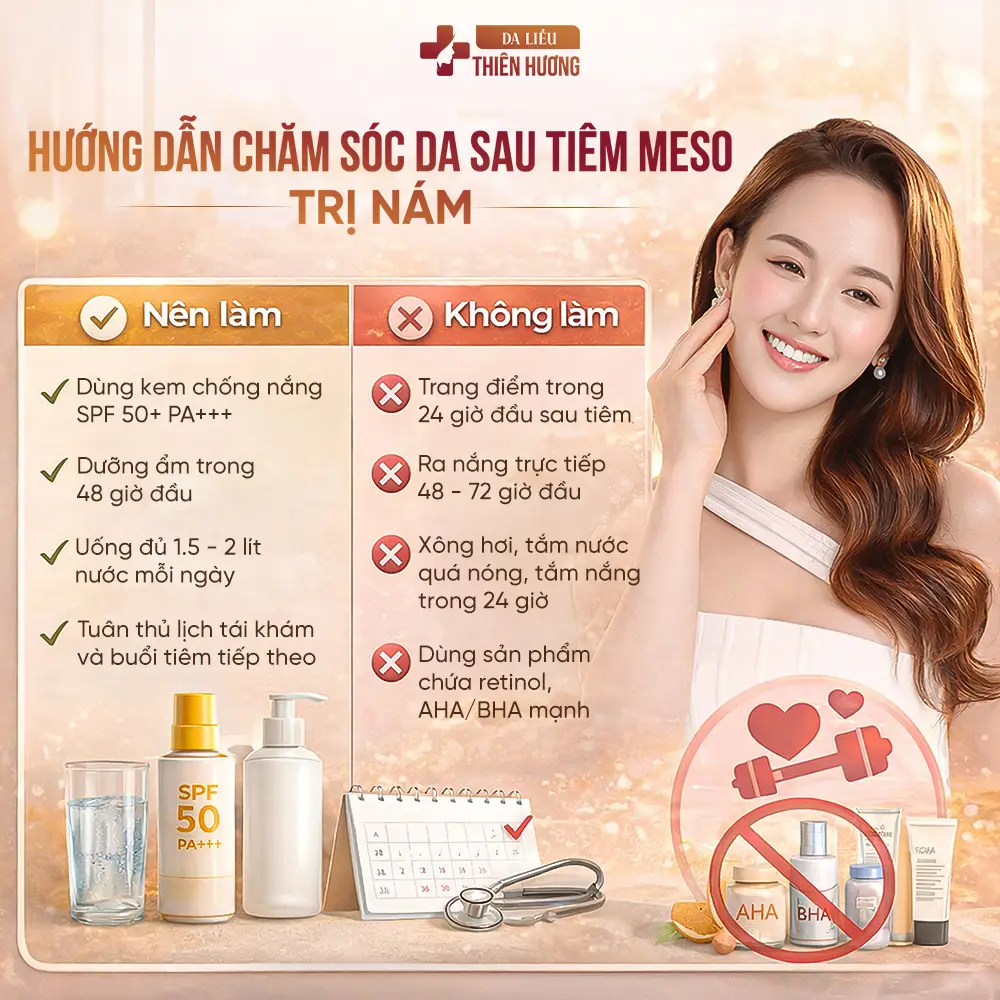 Tiêm Meso Trị Nám: Hiệu Quả, Ai Phù Hợp & Khi Nào Nên Làm?